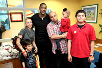 Mario Chalmers Holiday Toy Giveaway at Miami Children's Hospital